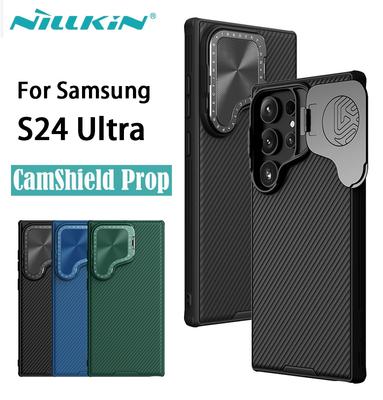 NILLKIN Para Samsung Galaxy S24 Ultra funda de teléfono CamShield Prop funda magnética protección de cámara contraportada