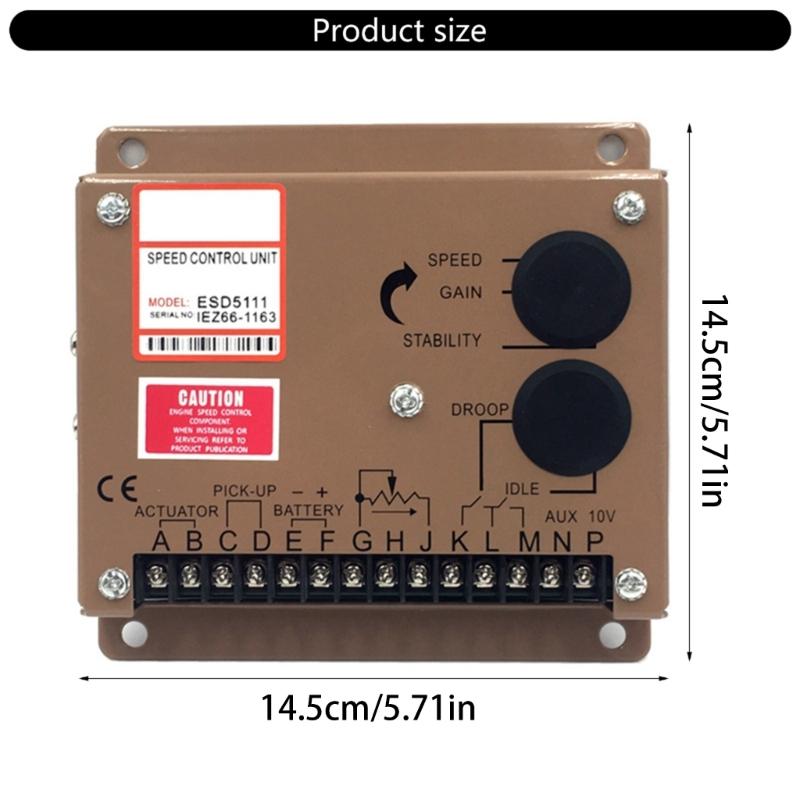 Efficient ESD5111 Engine Control Unit Provide Stable Power Supply with Real Time Monitoring Capability for Power Systems