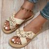 Womens Work Sandals Flat Flowers Slippers Floral Beach Slip On Fashion Slippers Flat Womens Clear Sandals