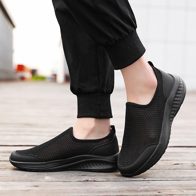 Summer Men/Women's Hollow Ultra-lightweight Mesh Breathable Men's Casual Sports Shoes Large Size Women's Sports Shoes