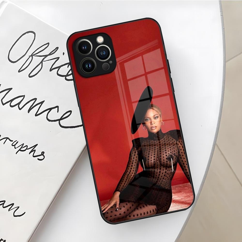 Singer Beyonce Phone Case for Iphone 17 16 Air 15 14 12 11 13 Pro Max Mini X Xr Xs Se Puls glass Cover
