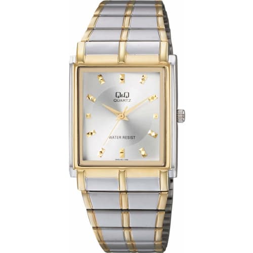 

Citizen Q&Q Watch Analog Waterproof Metal Band QA80-401 Men s Silver