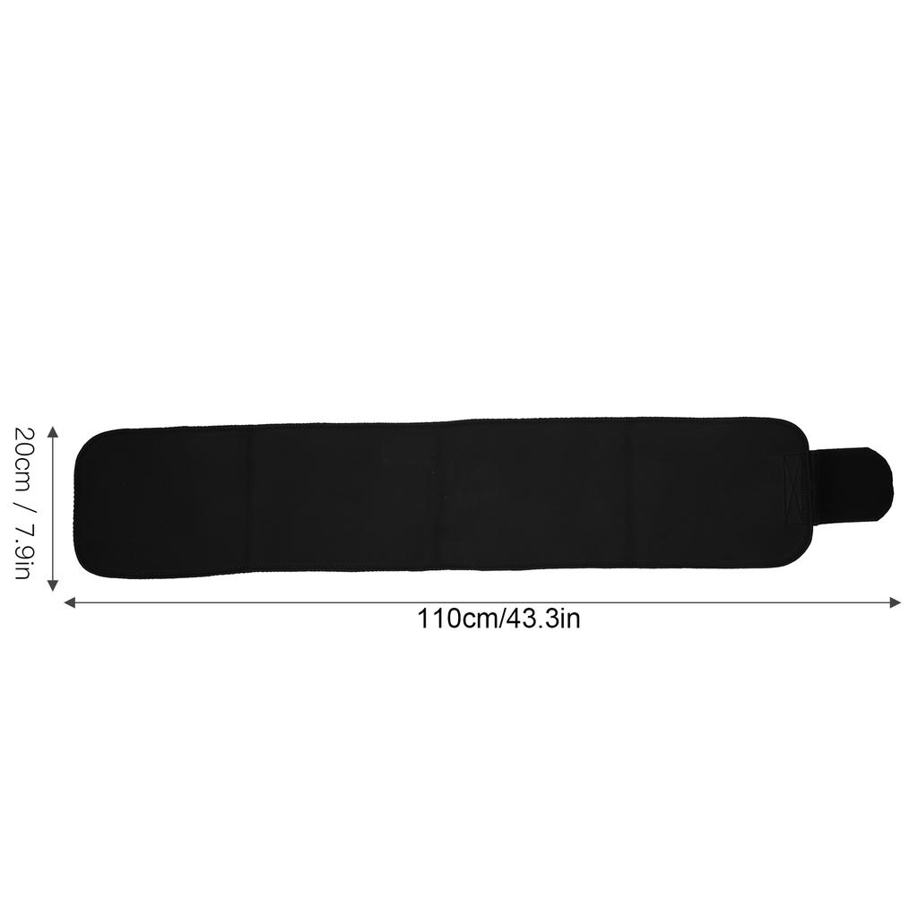 Elastic Waist Support Belt Nylon Lumbar Back Sweat Belt Breathable Waist Trainer Corrector
