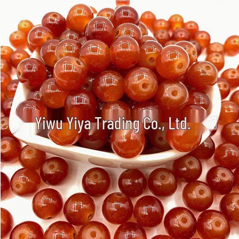 Handmade Glazed Crystal Glass Beads for DIY Jewelry & Bracelet Making