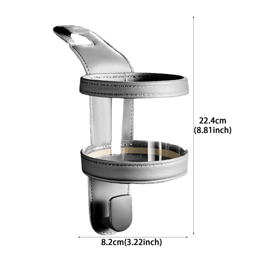 Rear Seat Headrest Cup Holder, Headrest Cup Holder - Multifunctional Seat Cup Holder Hook