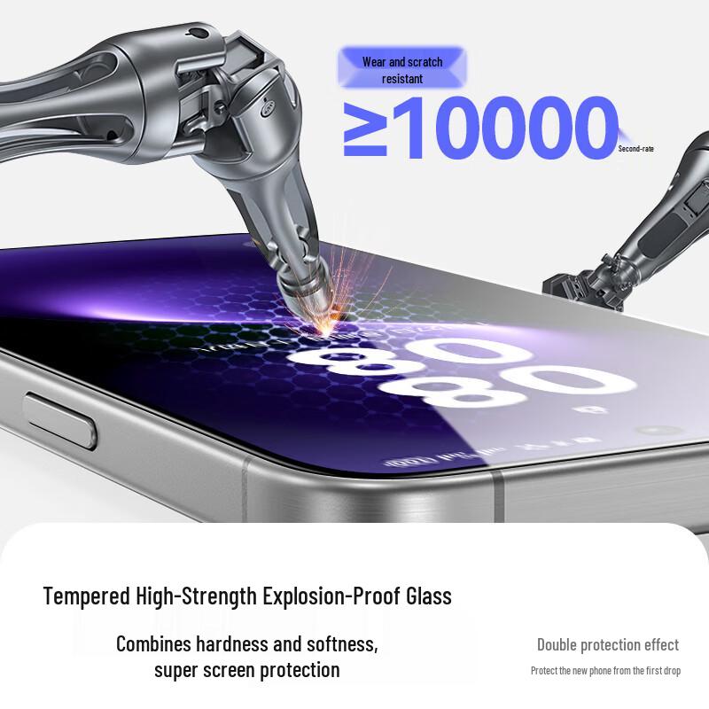 Huawei Nova 15 Anti-Peep Tempered Glass Screen Protector (2-Pack)