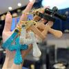 Able, Diamond-Encrusted Crosses, Keychains, Creative Bags, Pendants, Personalized Car Accessories, Gifts