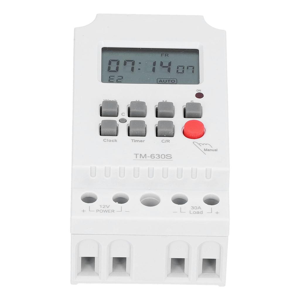 Microcomputer Timer Switch 7‑Day Electronic Accessories with Digital Display for Light Control