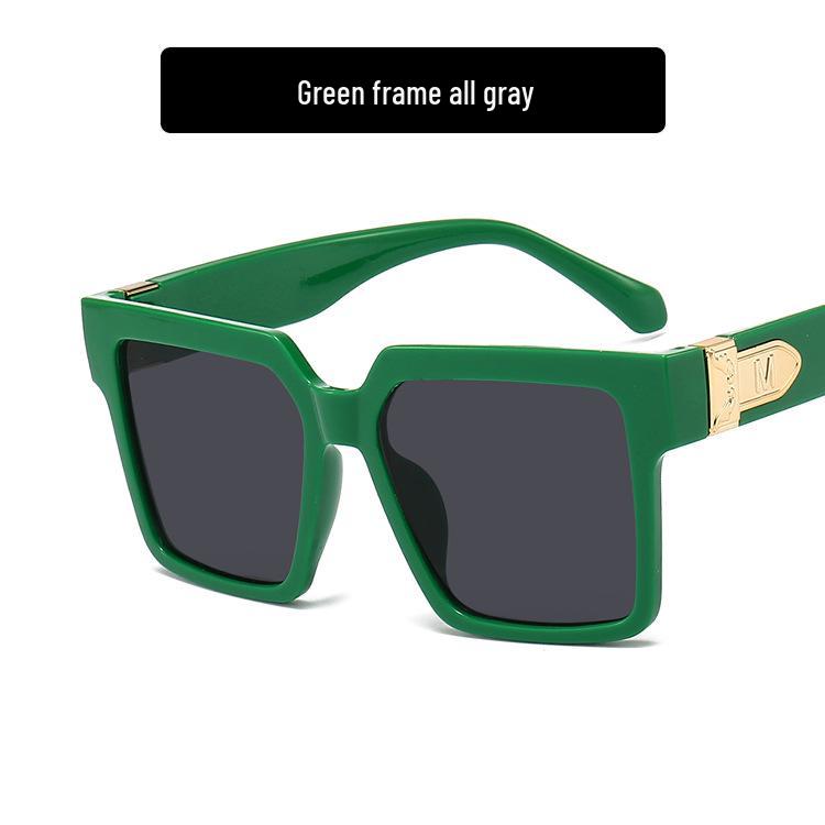 Square Big Frame Sunglasses 2022 - Trendy Hip Hop Club Style