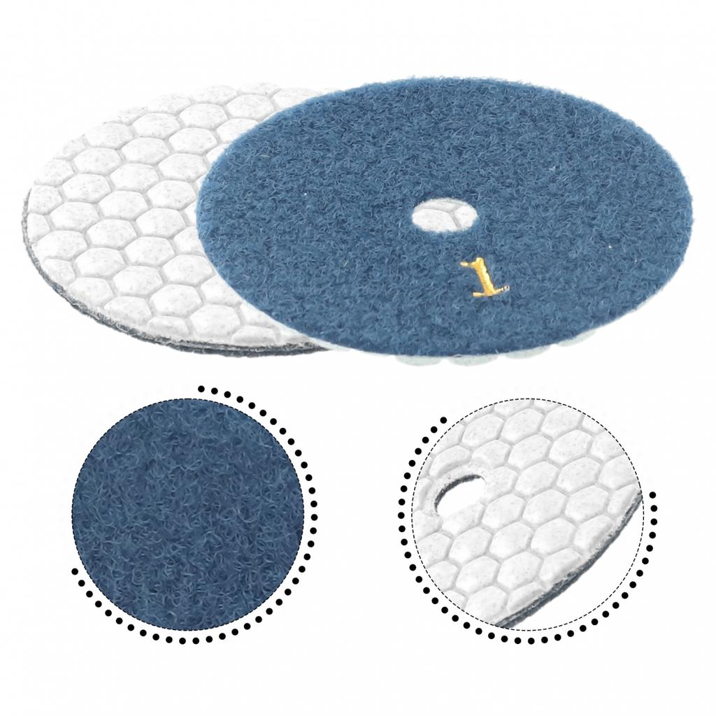 Für Marmor Granit Glas Trennscheibe Schleifscheibe 3 Zoll 80 mm Polierpads