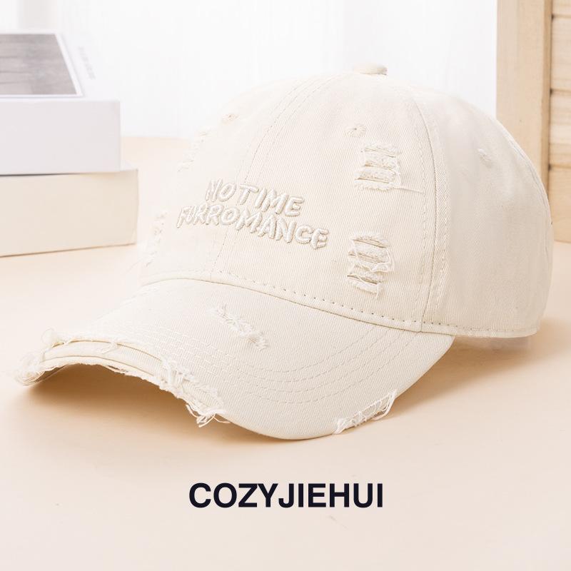 Washed Baseball Cap Embroidered Faith Cross Vintage Distressed Dad Hat Adjustable Unisex Outdoor Sun Protection