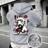 Dark Anime Girl Print Hooded Sweater Men's Street Loose Couple Hoodie