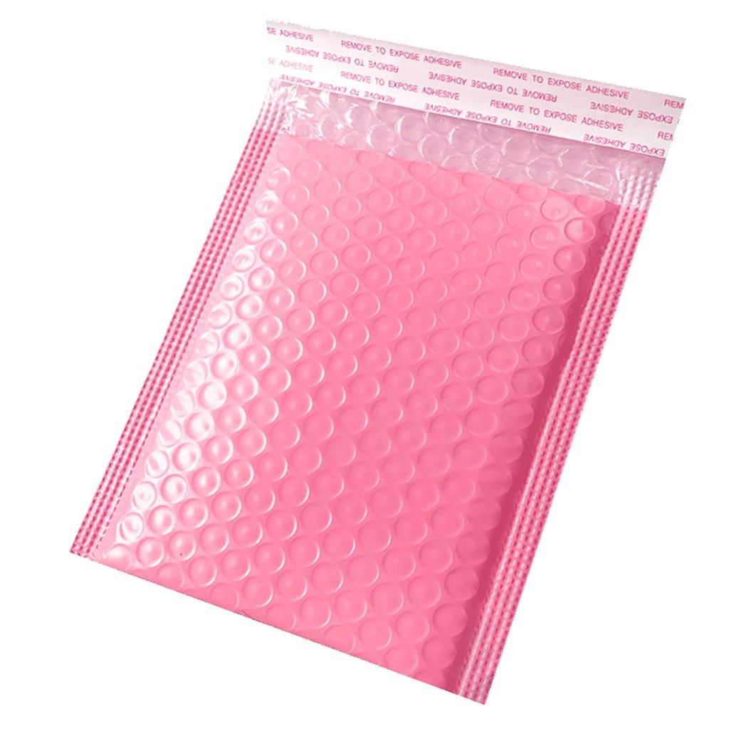 25Pcs Pink Poly Bubble Mailer Bubble Mailers Padded Envelopes for Gift Packaging Lined Poly Mailer Self Seal Bag Dropshipping