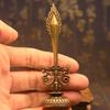 Pure Copper Manjusri Wisdom Sword Tibetan Nepal Buddhist Vajra Sacrificed Tailsmen Instrument Putting Decoration Figurines Craft