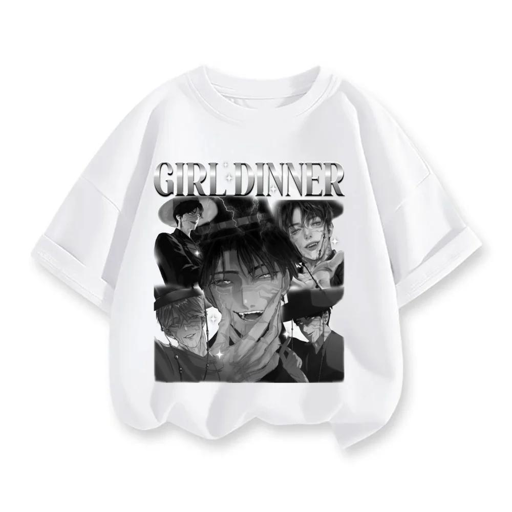 Süße Cartoon Saja Jungen T-Shirts Jungen Mädchen Kurzarm T-Shirt Oberteile Anime Kpop Dämonenjäger T-Shirt Kinderkleidung