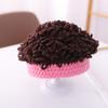 Kids Handmade Knitted Hat For Boys Girls Thickening Cute Wig Hats For Halloween Christmas