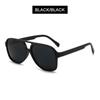 Retro Pilot Sunglasses Men Women Fashion Aviation Polarized Sun Glasses Unisex Vintage Gradient Color Outdoor Anti Glare Shades