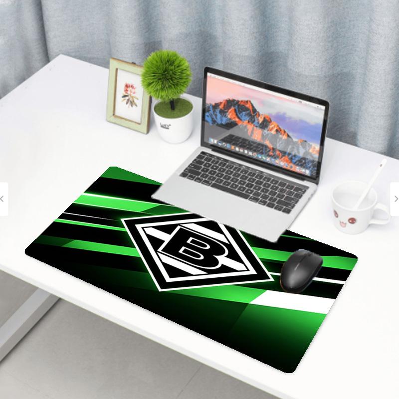 Borussia Mönchengladbach Print Mauspads, Anti-Rutsch Schreibtisch-Tastaturmatte, für PC Laptop Gaming Arbeiten Tägliche Nutzung, Cooles Festival Überraschungsgeschenk