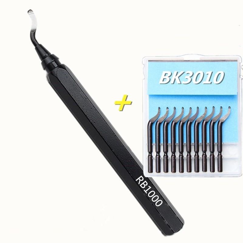 Accessories 1*Metal Cutting Handle 10*Blades High Speed Steel Kit
