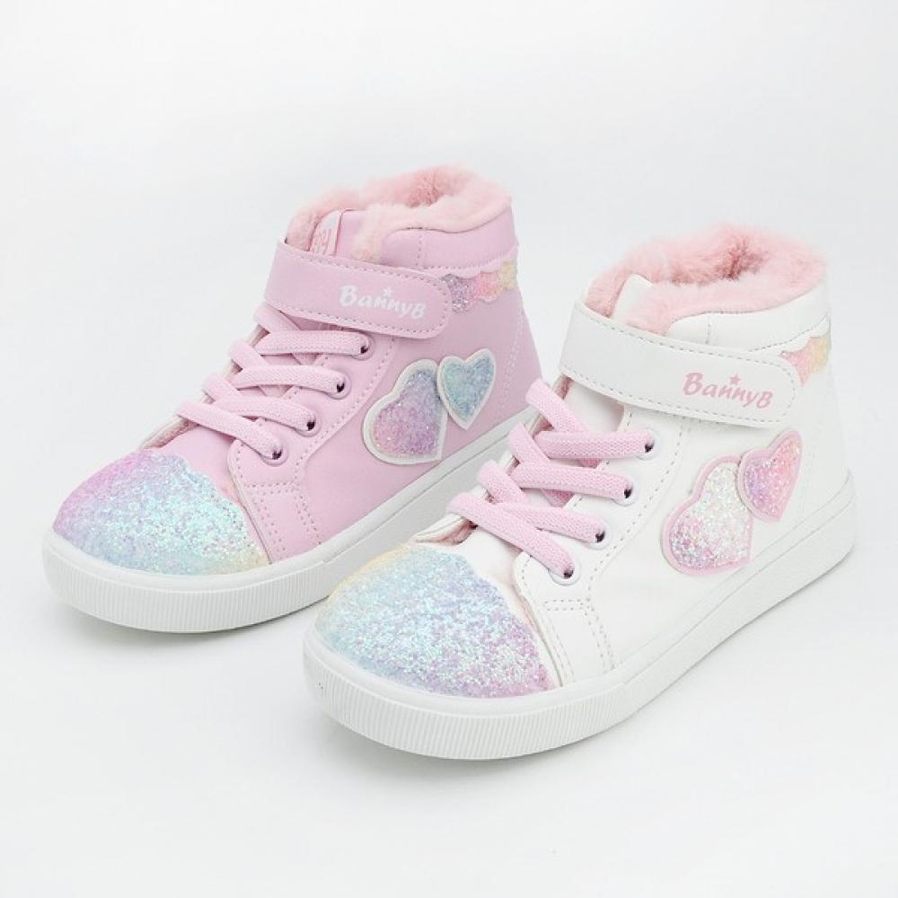 

Levisfoot Бани Б Сердце Облачные Детские Девочки Меховые Высокие Кроссовки Pink/200mm