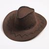 Summer Western Cowboy Hat Women Casual Sun Protection Hat Street Retro Face Showing Little Knight Hat Sun Protection Travel
