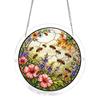 Acrylic Puzzle Suncatcher Window Hanging Ornament Stained Glass Style DIY Jigsaw Puzzle Kit for Home Garden Decor