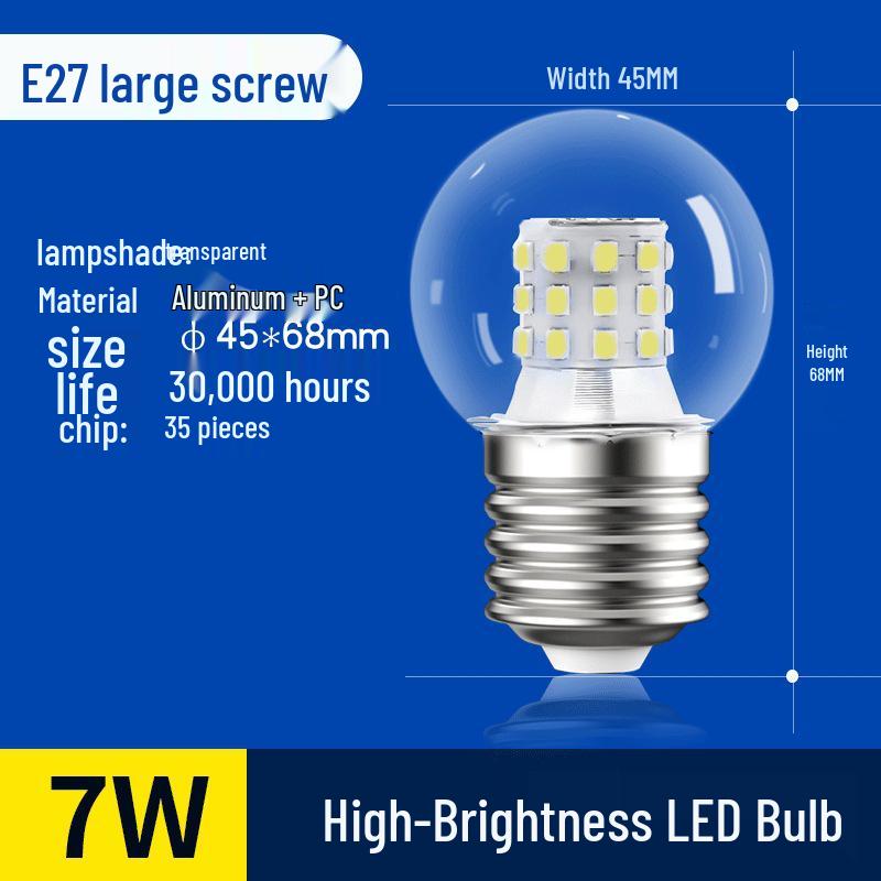 E27 LED Magic Bean Molecule G45 Energy-Saving Bulb for Nordic Living Room/Bedroom Chandelier