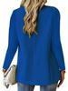 2025 Autumn Long-Sleeve Women's Solid Color Cardigan Suit Jacket