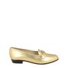 Babs Metallic Loafers Gold