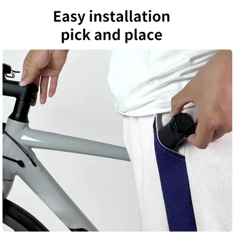 Faltbare Montagehülse für Lenker, Lenkerend-Radspiegel Fahrradspiegel für Lenker Mini-Rückspiegel