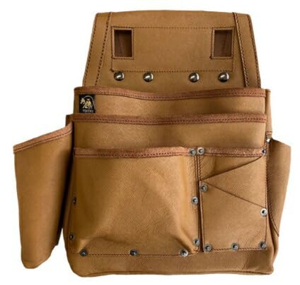 Fukuro Club Suzaku "Gou" Nail Bag, Camel, SZN-835CM