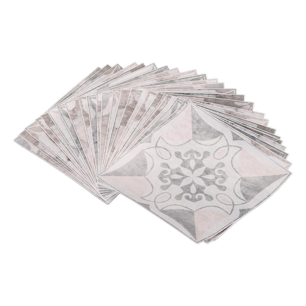 24 szt. naklejki na płytki 15 x 15 cm wodoodporna, odporna na olej, retro, samoprzylepna naklejka ścienna do domu