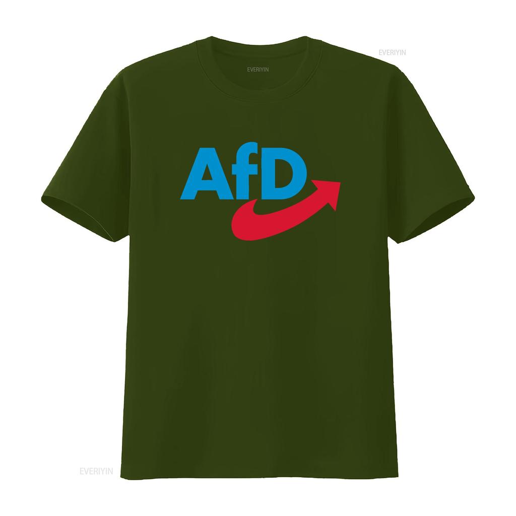 Afd German Political Party T Shirt Alternative For Germany Politics Reform vintage Washed designer clothes Stretched Slightly