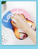 Cartoon Cute Girl 3D Silicone Mouse Pad with Wrist Rest for Office & Esports