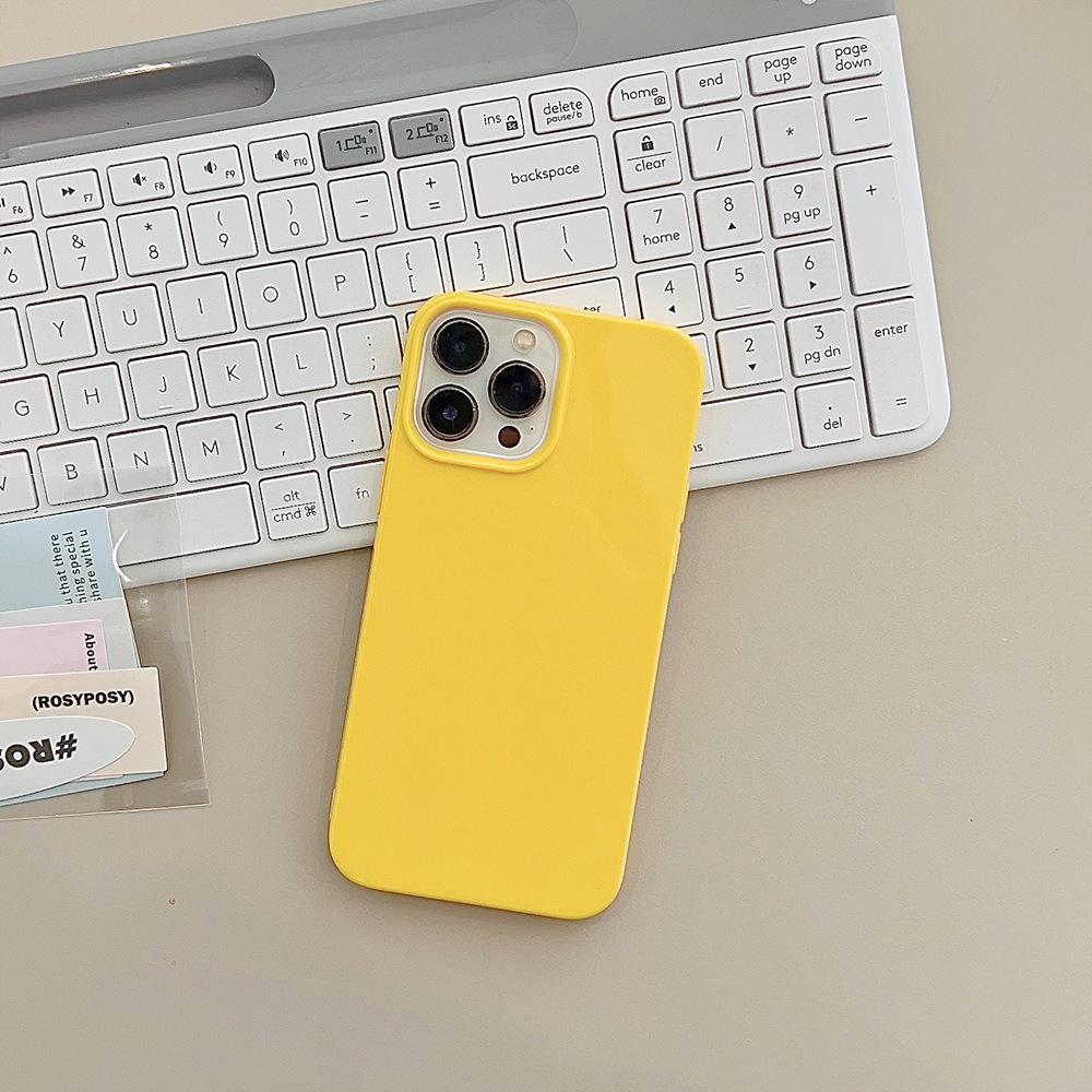 

Fluorescent Jelly 14Pro Max Apple 16 Mobile Case 11 Silicone IPhone 13 Suitable for 14 Thickening 15X 12promax