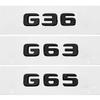 CXGSL1 ABS Car Body Letters Emblem Rear Trunk Sticker Badge for Mercedes Benz G36 G63 G65 G200 G230 G300 G350 G500 G550 G Class