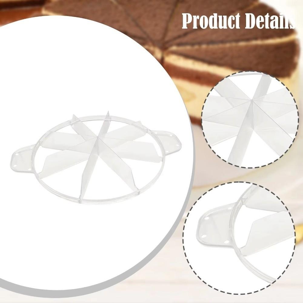 Mit Griff Kuchenschneider Schneider Kunststoff Gebäckschneider Gleichmäßig teilen Brotteiler Küchenutensilien