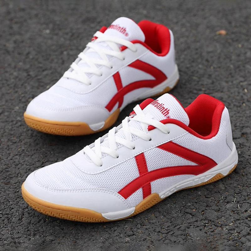 2024 Marca Virstinth Scarpe da Ping Pong Leggere Uomo Donna Professionali Resistenti all'Usura Doppia Torsione Scarpe da Badminton Sneakers