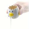 2pcs Ceramic Adorable Duck Egg Yolk, White Separator , Cute Duck-Shaped Baking Tool with Easy Pour Design, Durable Kitchen Gadget for Baking