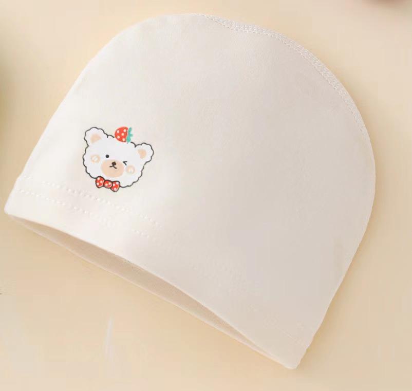 Four Seasons Newborn Baby Hat: Single & Double Layer Options for Girls