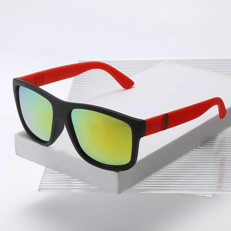 New retro fashion men's driving polarized sunglasses outdoor casual sunglasses sports large frame glasses