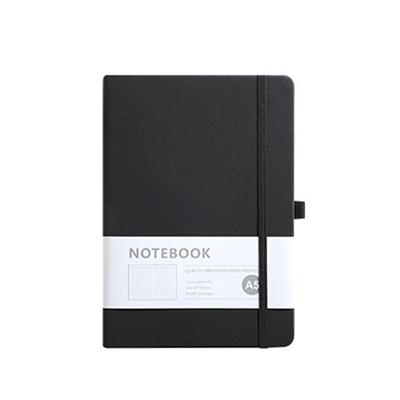 MaT Store Notebook A5 Planner Business Work Use Rubber Band (Black)