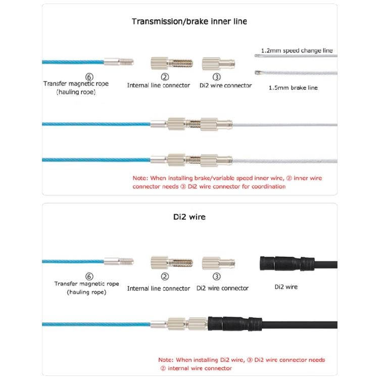 Routing Tools Cycling Bike Internal Cable Routing Tool for Bicycles Frame Shift