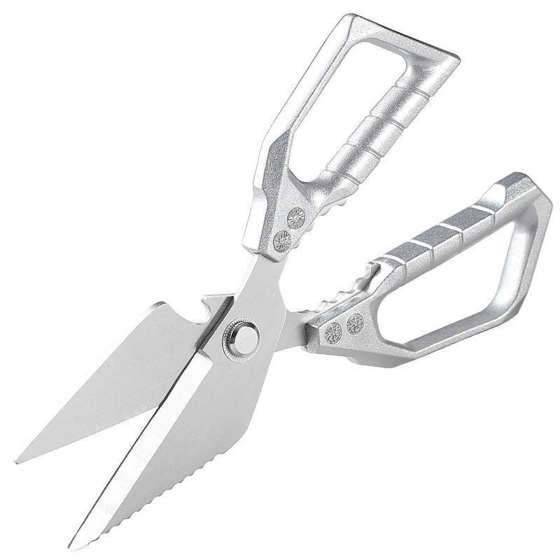 High-Durability Multifunctional Kitchen Scissors for Chicken, Duck, and Fish