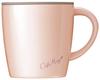 Asvel Insulated Mug MG-T240, 240ml, Pearl Pink, 12.3cm W X 9.3cm D X 10.3cm H, with Lid