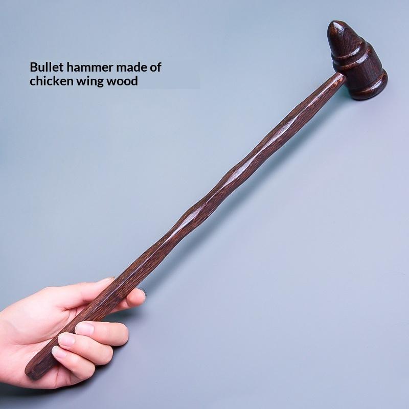 Wooden Massage Hammer Knock Back Meridian Hammer Back Neck Massage Hammer Chicken Wing Wood Massager Health Hammer Massage 7