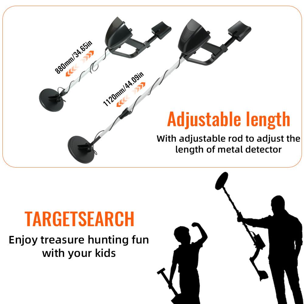 MD4030 Yüksek Doğruluk Profesyonel Yer Altı Metal MD-4030 Altın Dedektörleri Hazineleri Algıla Avcıları Devre Metalleri