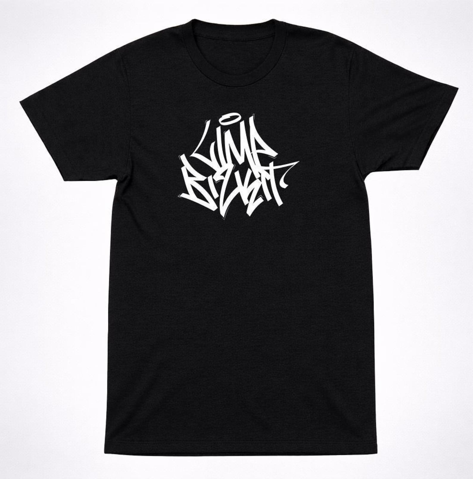 Limp Bizkit T-Shirt: 90s Nu Metal Band (Graffiti Logo, Black) S