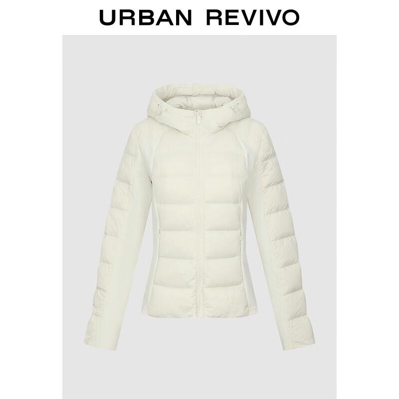 UR Women's Casual Hooded Drawstring Down Jacket