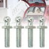 4Pcs 10mm   Studs 5Celsius16‑18 Thread High Hardness Rugged Stable   Studs Washers Kit for Tool Boxes RVs Cars